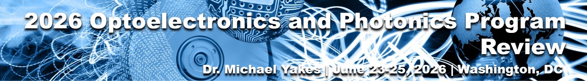 2026 Optoelectronics and Photonics Program Review event banner
